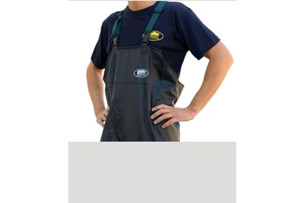Lineaeffe Scaphandre PVC Chest Black Taille 40 Waders de Pêche Respirant Néoprène Tour de Poitrine Pantalon Cuissardes