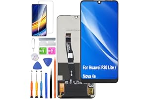 HLYGZX Replacement Screen for Huawei P30 Lite LCD Screen for Huawei Nova 4e / P30 Lite New EditionDisplay Screen Touch Digitizer Assembly Repair Parts Kit