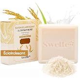 SWELLE Rice Milk Soap Brightening Soap 100g 1pc Women's Facial Peeling | Anti-Aging Acne Acne | Natural Solid Face