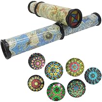 6PCS EN PLASTIQUE Kaléidoscopes Classique Kaléidoscopes Fille