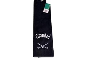 ARKIFACE Personalised Deluxe Grandad Golf Towel