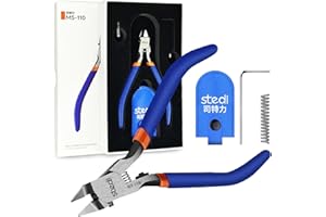 stedi Pince à ModèLes RéDuits, Coupe-Carotte Avec Lame Unique Ultra-Mince Et Ressort Rigide Pince Hobby Pour Gundam RéParation De ModèLes En Plastique Et Miniatures, Orange