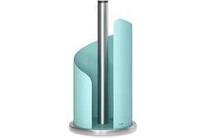 stardis Uchwyt na rolkę kuchenną ze stali nierdzewnej/powlekany matowo Ø 15 cm (miętowy)