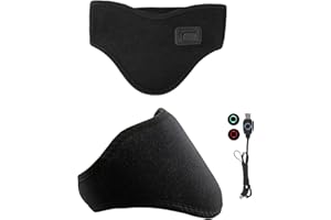 ZLXHDL scaldacollo elettrico per cervicale cuscino cervicale riscaldante termoforo cervicale USB (nero)