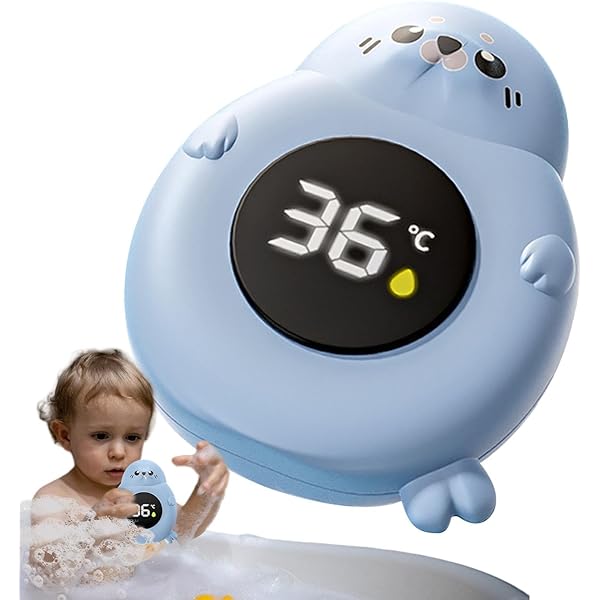 Thermomètre De Bain Numérique Pour Bébé - Étanche, Avec Écran