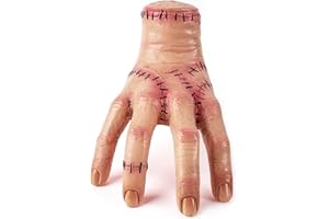 AYNKH Thing Hand Mittwoch Familie Addams Hand Action Figur Anime Handmodell Gruselige Requisiten Dekorationen Geschenk für Fans Lustiges Cosplay