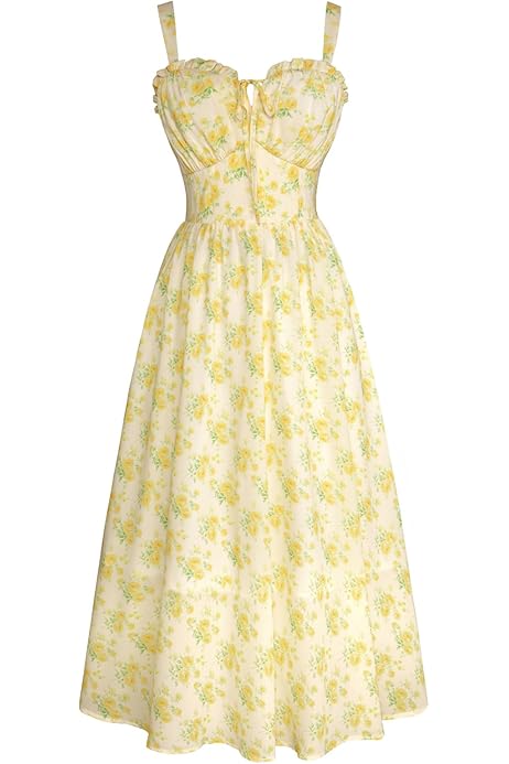 Vestidos Verano Mujer 2025 Largos Vestido Largo SCARLET DARKNESS