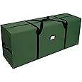 AerWo Christmas Tree Storage Bag Extra Large Christmas Storage Containers, Fits Up to 7.5 Ft Artificial Trees Heavy Duty 600D Oxford Xmas Holiday Tree Bag with Dual Zipper (50” X 20” X 15”)