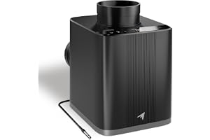 AC Infinity THERMOFORGE T7, Miljövärmare 1000W med VPD-temperaturregulator, 10-nivåers PTC-värme och friskluftsintag, Adaptiv