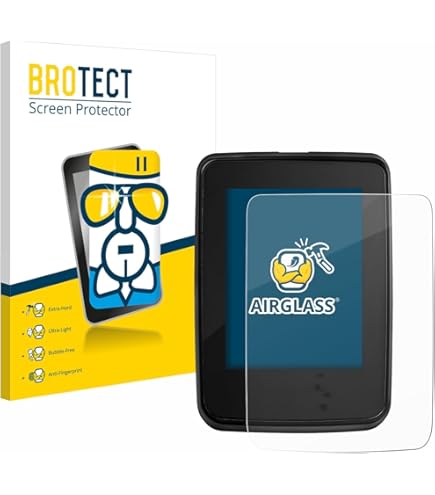 BROTECT Full-Cover Antireflecterende Screen Protector voor Garmin Edge 1050 (2 Stuks) - Full-Screen Schermbeschermer, Anti-Glare Screen Protector, Mat