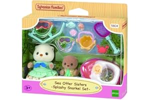 EPOCH Sylvanian Families - Sea Otter Sisters-Splashy Snorkel Set- 5804
