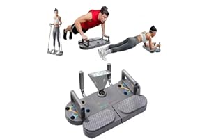 3'ü 1 Arada Şınav Tahtası | Push-Up Standı + Direnç Bandı + Plank Destekli Egzersiz Aleti