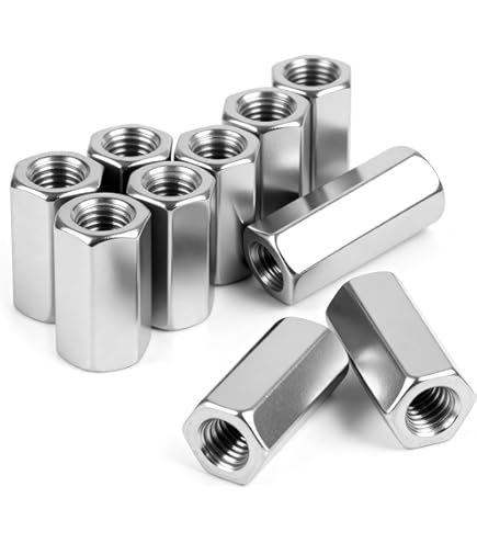 Lot De 3 Tiges Filetées M6 1000mm Inox A2-70 - Barre Filetée DIN 976-1 Avec Gants - Fixation Robuste