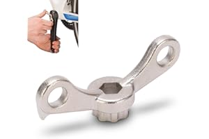 Agatige Outil de Démontage de Manivelle de Vélo, Outil de Clé de Démontage 2 en 1 pour Manivelle de Pédalier Extracteur D'assemblage de Manivelle de Vélo, Outil de Réglage de Manivelle de Vélo