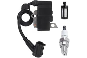 ZAMDOE 1139 400 1307 Ignition Coil Compatible for Stihl MS171 MS181 MS181C MS211 MS211C Chainsaw, Replace 1139-400-1307, with Spark Plug Fuel Fuel Finter