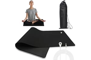 Bettinay 40x60 cm Grounding Well Mat, Universal Improved Sleep Earthing Sheets for Bed with Cord