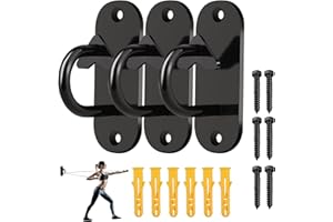 ‎NOFANER Fitness-Tau-Halterung, Wandanker für Battle Ropes, Widerstandsband Wandanker, Workout Anker Halterung, Wand Wandanker Halterung für Krafttraining-Systeme, Yoga, Schaukeln, Hängematten, Boxsack