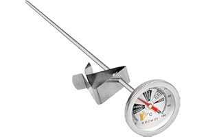 BROWIN 37 cm Long Brewing thermometer Temperature range from 0-100°C
