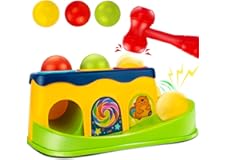 UNIH Hammer and Ball Drop Toys for 1 Year Old Boy Girl Infant Gifts - Pound a Ball Toddler Toys - Baby Toys for 6 to 12-18 Mo