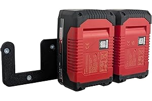 Xebtec Akku Halterung für 3 Einhell 18V Akku - Power-X-Change Akku Wandhalterung / Wandhalter / Akku-Halterung