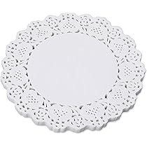 350 Carta Centrini Di Pizzo - Tovagliette Decorativi Assortiti Per Torte, Dessert E Matrimoni - Foto 2