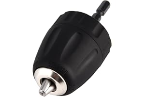 nyckellös chuck konverteringsverktyg Metallplast 3/8-24 UNF 0,8 – 10 mm borr chuck hammare omvandlare med hexchuck adapter