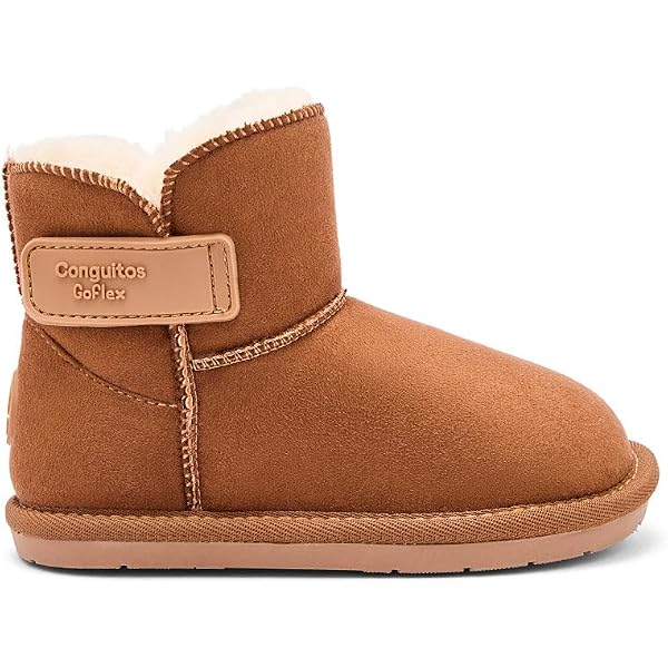 Botas Australianas Para Bebé Conguitos - Azul Marino, Impermeables, Forro De Pelo, Talla 25