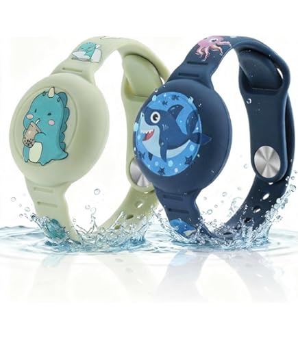 AirTag Armband Für Kinder - Wasserdichtes Silikon Armband Mit GPS Tracking
