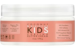 SHEA MOISTURE SheaMoisture Kids Coconut & Hibiscus Curling Butter Creme 6 Ounce