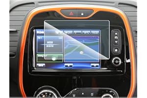 KARYLAX Protection d'écran en Verre Flexible 100% Transparent Compatible avec Renault Clio IV 2012-2018 R-Link