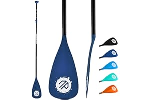 niphean Sup Paddle Board Paddle, 3&8-Piece Detachable Floating Paddle Board Oar, Adjustable Kayak Paddle, Durable Paddle Board Accessories