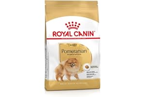 Royal Canin Pomeranian Adult Aliment Complet pour Chiens 1,5 kg Nourriture sèche pour Chiens Adultes et âgés à partir du 8 Mois Teneur en minéraux adaptée