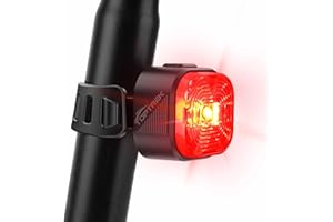 Tylne światło rowerowe LED TopTrek, zasięg widzenia 200 m, czas pracy 13 h, wodoszczelne, ładowanie USB