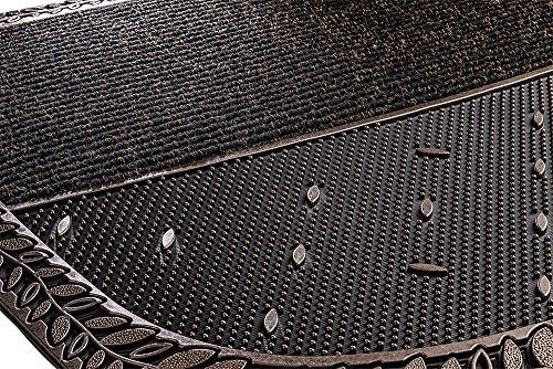 PUR|TwinClean Design Fussmatte für Innen und Aussen in bronze metallic ca. 75 x 57 cm - 5