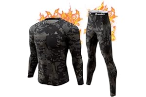 CL Convallaria bielizna termiczna męska bielizna funkcjonalna bielizna narciarska oddychający wewnętrzny polar zestaw bielizny termicznej ciepły miękki podkoszulek termiczny kalesony termiczne męskie