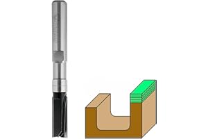 Fraiser – Fraise à copier avec roulement pour bois, diamètre 8 mm, queue 8 mm – pour défonceuse et affleureuse