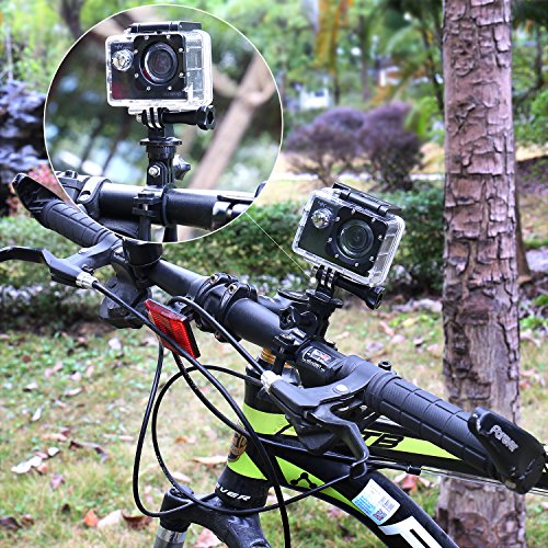 4K Action Kamera, YIPIN Ultra HD Sports Kamera Wifi 24fps 12MP 2,0 Zoll 170 ° Weitwinkel Action Cam Wasserdicht Unterwasser mit 2 Verbesserten Batterien akku und Kostenlose Zubehör Kits - 8