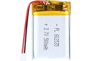 3,7 V 500 mAh batteri 602535 litium-polymerjonbatteri Li-Po-batteri med 2P-PH-anslutning med 2,0 mm rastermått