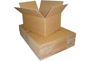 IDEALS UK PACKAGING LTD 10 x 12x9x6" A4 Medium Size Cardboard Packaging Boxes - Royal Mail Small Parcel Size