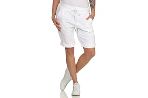 MATY FASHION Damen Bermuda kurze Hose Shorts für den Strand Sweatpants Sommerhose 44