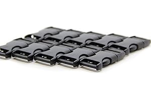 nts Nähtechnik Steckschnallen aus Kunststoff Steckverschluss Klickverschluss Steckschließer Rucksack Hundegeschirr