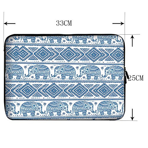 Macbook Air 13 Zoll Hülle,Lizimandu Sleeve Carrying Case Gehäuse Cover Protective Bag für (13 Zoll) Laptop / Notebook Computer / MacBook / MacBook Pro / MacBook Air(Elefanten/Elephant) - 3