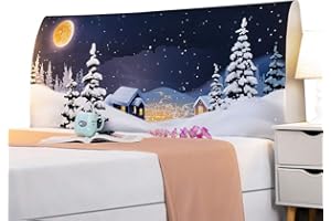 WINS Copertura testiera Letto Elasticizzato copritestiera Protettiva per testiera del Letto Carino Decorazione per Camera da Letto Fodera per testiera del Letto Singolo Matrimoniale