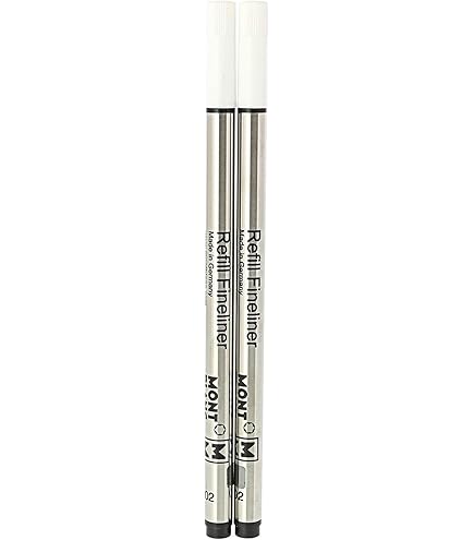 Schmidt 5888 Ceramic Rollerball Metal Tube Refill Broad Point 1.0mm, Black, 2 Pack Blister (SC58106): Pen Refills - View #8