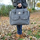 LCP Kids grosse Baby Wickeltasche RIO mit Wickelunterlage vielen Fächern Thermo Flaschenwärmetasche und Universal Haken als Kinderwagen Befestigung für unterwegs - 6