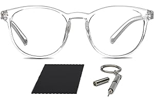 Riccardo Materossi - Lunettes anti-lumière bleue de qualité supérieure à 99,9 % (380–410 nm) - Réduit les maux de tête et améliore la qualité du sommeil