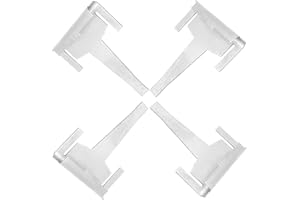 DEAWATER 4 Stück DA61-06796A Kühlschrank-Ablaufrohr-Clip, Verdampfer-Ersatzteil von Sikawai für Samsung, ersetzt AP5579885 2683162 PS4145120