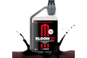 UP NUTRIENTS Bio Stimulant de Floraison BLOOM UP 1L - Engrais Récoltes Fleurs et Bourgeons - NPK 2,75 3 4 - Stimulation Photosynthèse - Fleurs Abondantes et de Qualité