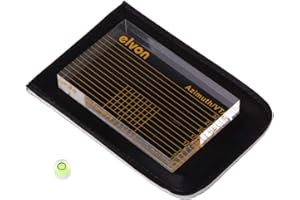 SHENXAY LP Vinyl Tonarm VTA Cartridge Azimuth Alignment Ruler W Bag Record Player Measuring Phono Ruler