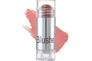 GL-Turelifes Blush Stick Blush Cream Lápiz de colorete hidratante, iluminador y recortador, colorete en barra que aumenta el brillo y el estado de ánimo El maquillaje de mejillas agrega brillo (#03)
